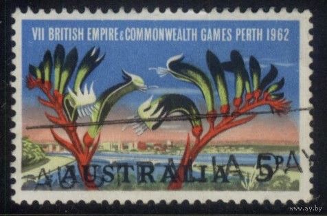 Австралия 1962 Mi# 321 7-я годовщина Игр Содружества - Перт. Гашеная (AU06)
