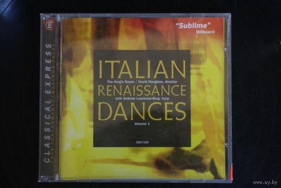 The King's Noyse, David Douglass, Andrew Lawrence-King – Italian Renaissance Dances Volume 1 (2001, CD)