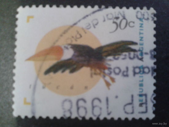 Аргентина 1995 Тукан Михель-1,5 евро гаш