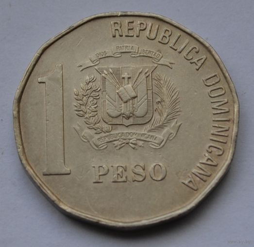Доминикана, 1 песо 2002 г.