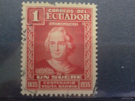 Эквадор, 1936. Колумб