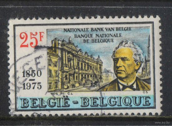 Бельгия Кор 1975 125-летие Нацбанка Бельгии Вальтер Фрер-Орбан #1833