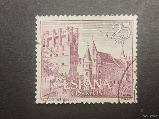 Испания 1966. Достопримечательности. Замки
