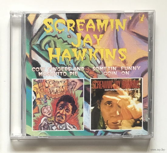 Audio CD, SCREAMIN JAY HAWKINS, COW FINGERS AND MOSQUITO PIE / SOMETHING FUNNY GOIN ON - 1991/1994