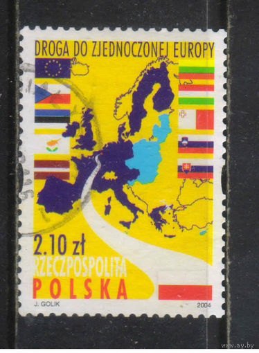 Польша 3-я Респ 2004 Вступление в Евросоюз #4105