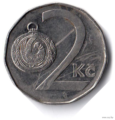 Чехия. 10 геллеров. 1999 г.