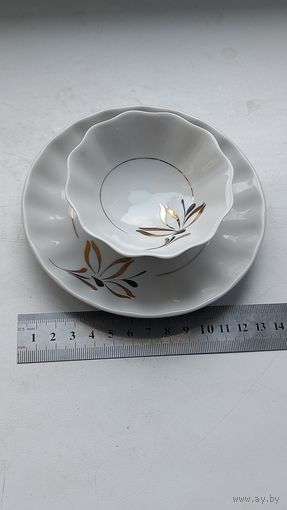 Тарелки для десерта Dobrush porcelain