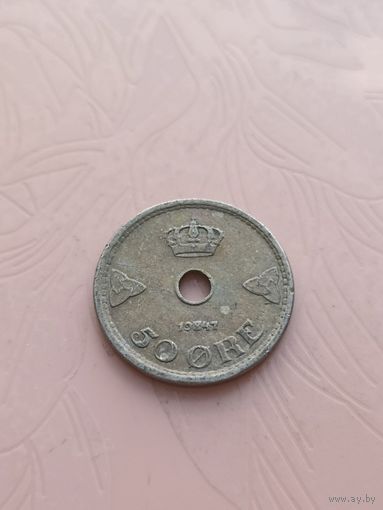 Норвегия 50 эре  1947г(11)