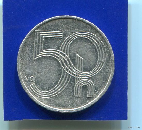 Чехия 50 геллеров 2002