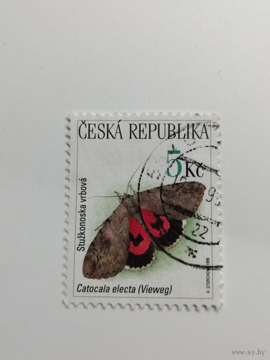 Чехия 1999. Животные, находящиеся под угрозой исчезновения
