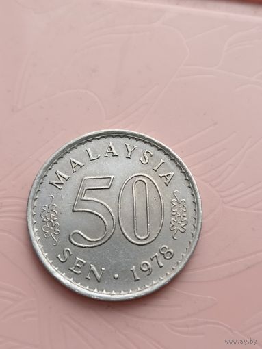Малайзия 50 сен  1978г(9)