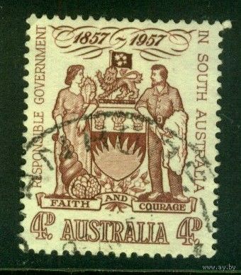 Австралия 1957 Mi# 277 . Гашеная (AU04)