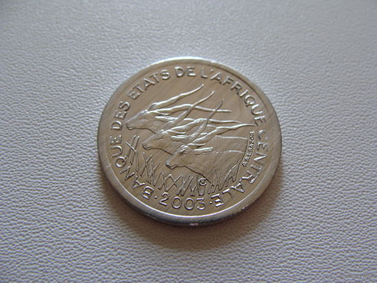Центральная Африка. 1 франк 2003 год  KM#8