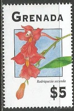 Гренада. Цветы. Орхидея. 1994г. Mi#2798.