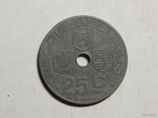Бельгия 25 сантимов 1946г