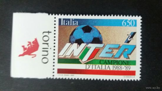 Италия  1989 футбол