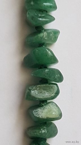Бусы камень натуральный,  длина 50 см. 60-70-е годы, СССР