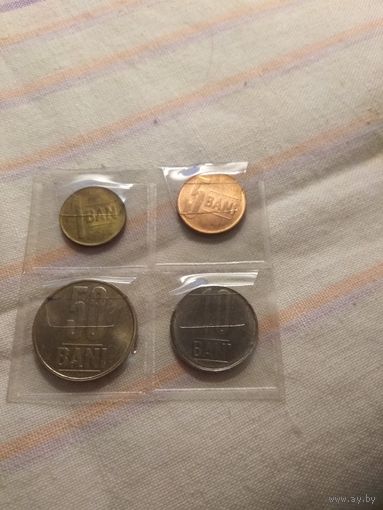 Румыния, 2005 года наборчик 4 монеты