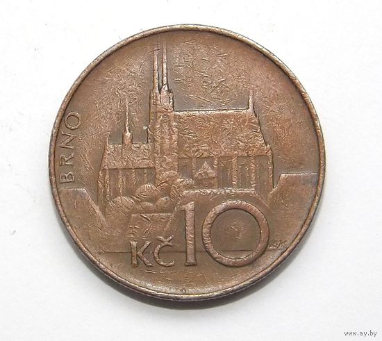 10 крон Чехия 1993 (52)
