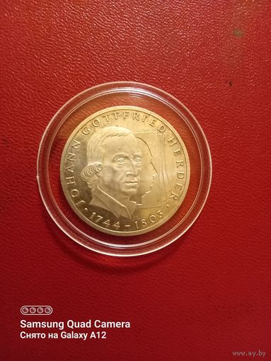Германия, 10 марок 1994, 250 лет Гердер.