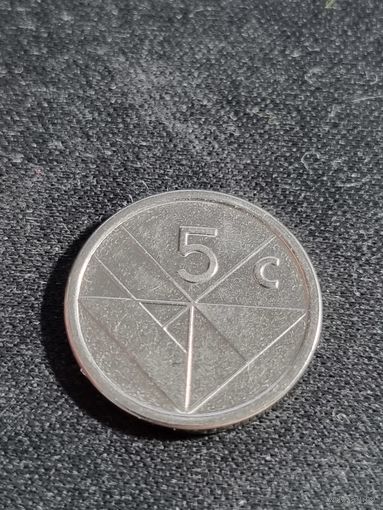Аруба 5 центов 2016 Unc