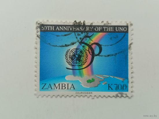 Замбия 1995. 50-летие Организации Объединенных Наций. Полная серия