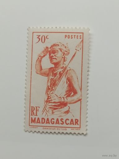 Мадагаскар 1946. Местные мотивы