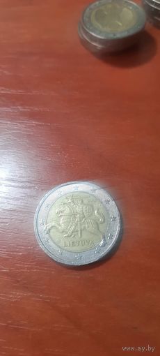 2 евро 2015г Литва