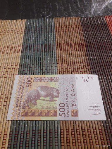 ГВИНЕЯ-БИССАУ 500 франков 2012 год