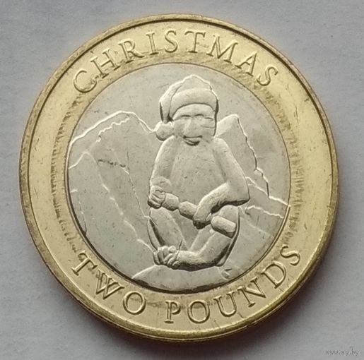Гибралтар 2 фунта 2021 г. Рождество