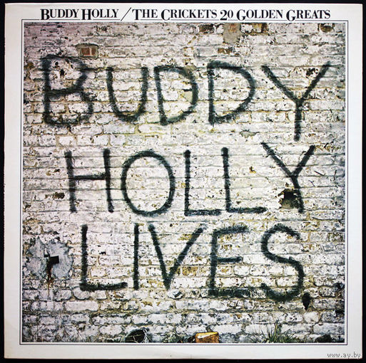Buddy Holly / The Crickets – 20 Golden Greats, LP 1978