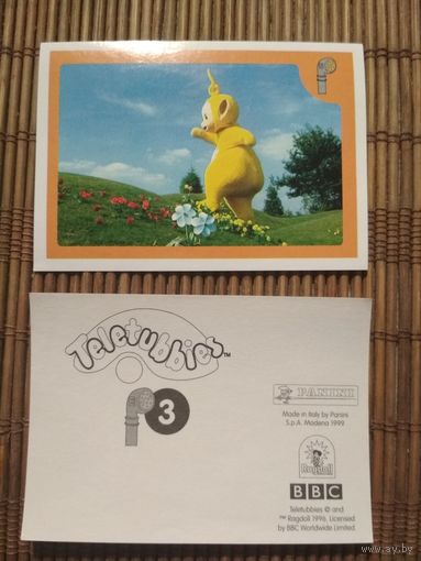 Наклейка PANINI Телепузики. 1996 год