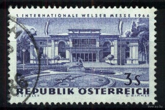 Австрия 1966 Mi# 1215  Гашеная (AT06)