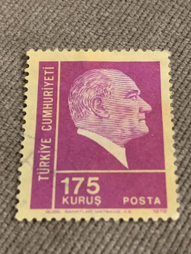 Турция 1972. Кемаль Ататюрк