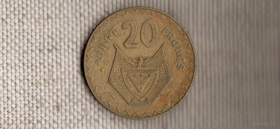 Руанда 20 франков 1977(Ki)