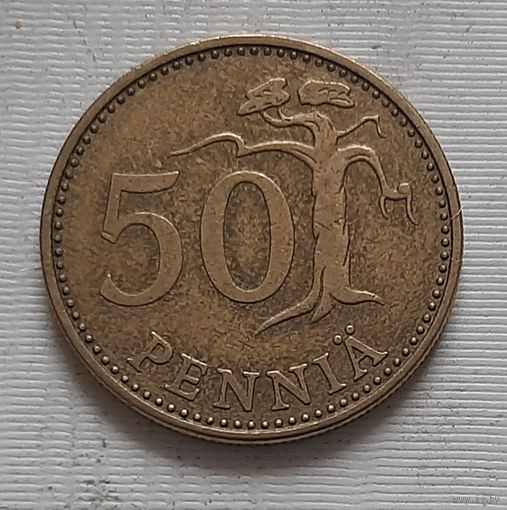 50 пенни 1972 г. Финляндия