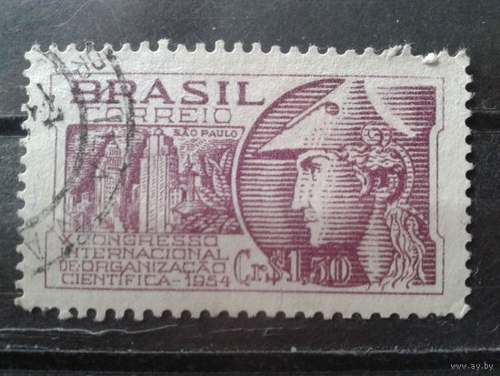 Бразилия 1954 Меркурий, межд. конгресс