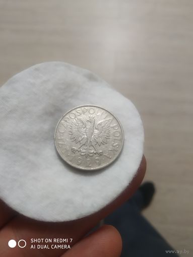 Старая монетка Польша