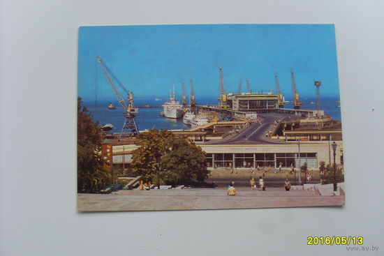 Одесса.Морской вокзал. 1982 год