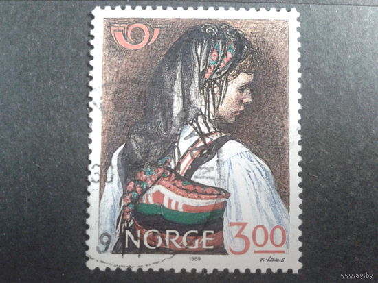 Норвегия 1989 нац. одежда
