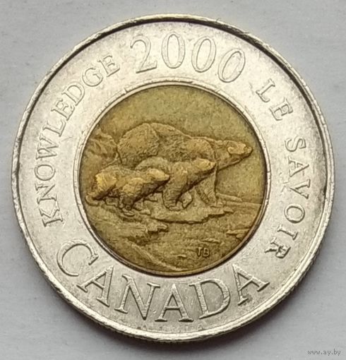 Канада 2 доллара 2000 г. Путь к знанию