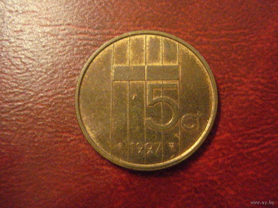 5 центов 1997 год Нидерланды