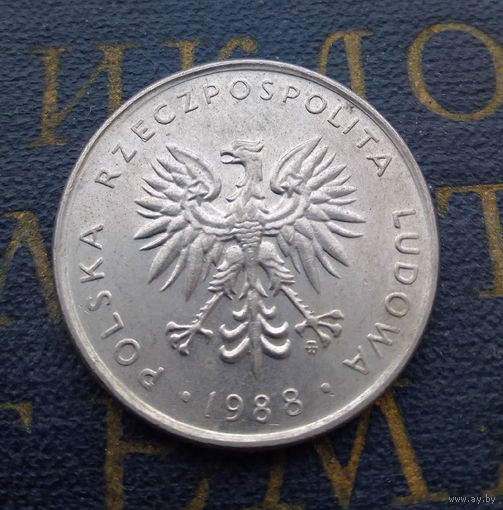 10 злотых 1988 Польша #17