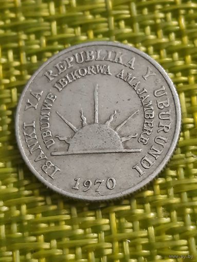 Бурунди 1 франк 1970 г
