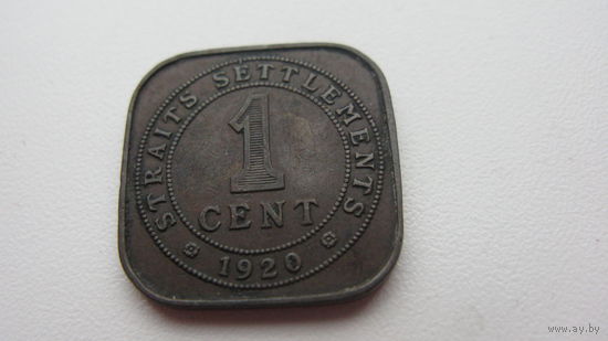 Поселения Стрэйт 1 цент 1920