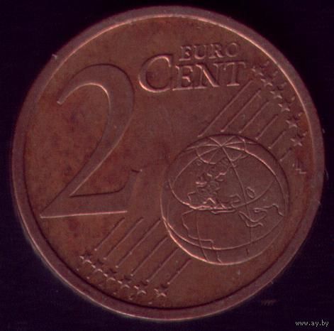 2 евроцента 2002 год Германия J