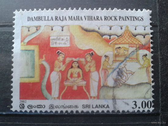 Шри-Ланка 2002 Фестиваль, слон, живопись
