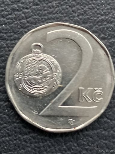 2 кроны 1993 ( 2 )  Чехия