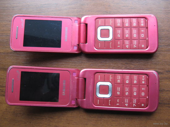 2 мобильных телефона SAMSUNG не работают на запчасти