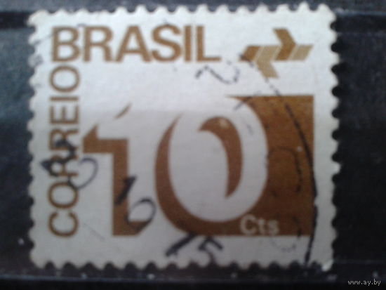 Бразилия 1972 Стандарт, цифры: 10